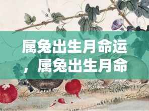 揭秘属兔出生月份与命运走向的奥秘