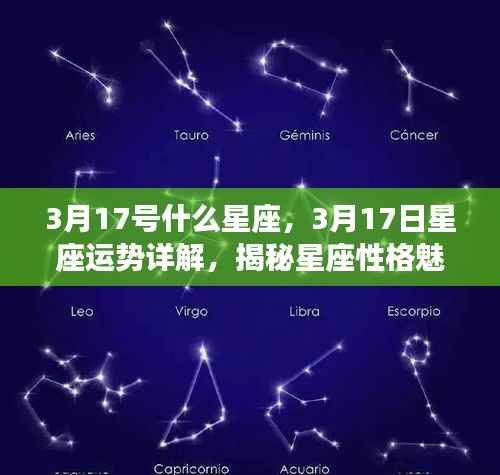 揭秘3月17日星座运势,性格魅力与未来展望的星座秘密