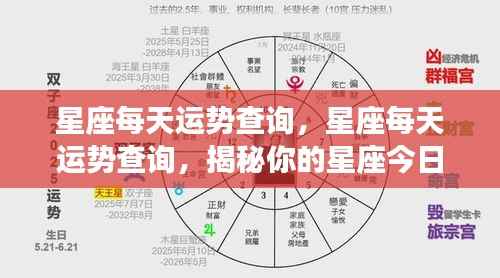 今日星座运势揭秘,掌握你的星座每日运势走向查询
