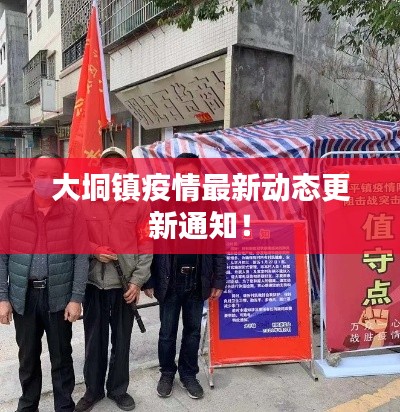 大垌镇疫情最新动态更新通知!