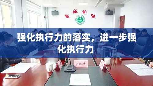 强化执行力的落实,进一步强化执行力