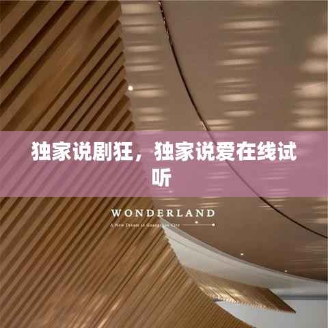 独家说剧狂,独家说爱在线试听
