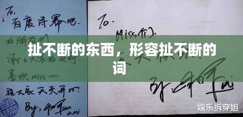 扯不断的东西,形容扯不断的词