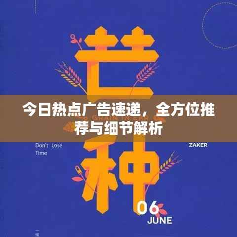 今日热点广告速递,全方位推荐与细节解析